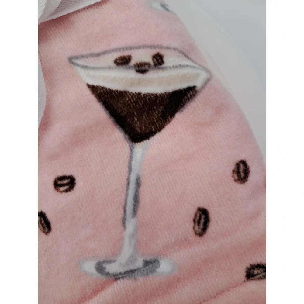 Pink Espresso Martini Hand Towels {2}‎